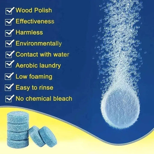 Solid Cleaner Car Windscreen Cleaner Effervescent Tablet Auto Wiper Solid Cleaner Car Windscreen Cleaner Effervescent Tablet Auto Wiper -  Other AliExpress Lacatang Shop 