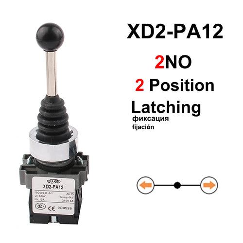 1pc XD2-PA14/PA22/PA12/PA24 Metal Plastic 2NO 2/4Positions 4NO Cross 1pc XD2-PA14/PA22/PA12/PA24 Metal Plastic 2NO 2/4Positions 4NO Cross -  Other AliExpress Lacatang Shop 