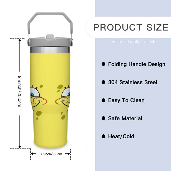 SpongeBob SquarePants 30 oz Portable Car Cup Stainless Steel Insulated Tumblers Travel  Mug
Stay Hydrated with SpongeBob SquarePants 30 oz Stainless Steel Tumbler - Perfect for Travel!   Lacatang Shop Lacatang Shop 