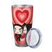 Cute Cartoon Pucca 20oz Stainless Steel Insulated Thermal Coffee Car Cup Cold Hot Mugs Vacuum Flask Cute Cartoon Pucca 20oz Stainless Steel Insulated Coffee Mug Flask  Lacatang Shop Lacatang Shop 