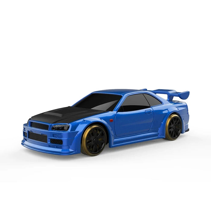 Turbo Racing 1:76 C65 C64 C63 C61 C62 C72 C73 C74 C75 RTR Flat Running Toys on Road RC Drift Car W/ Gyro Radio For Kids Adults