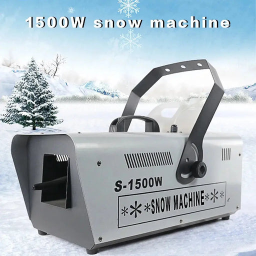 2024 New Arrival Remote1500W Snow Machine for Wedding DJ Club Theater Party Christmas Stage Dance Event 2024 New Arrival Remote1500W Snow Machine for Wedding DJ Club Theater   Lacatang Shop Lacatang Shop 