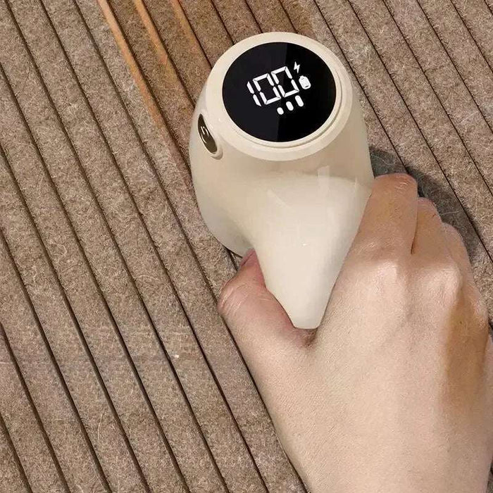 Electric Hairball Trimmer 6 Blades Smart LED Digital Display USB Charging Sweater Lint Remover Home Portable Fast Ball Remover