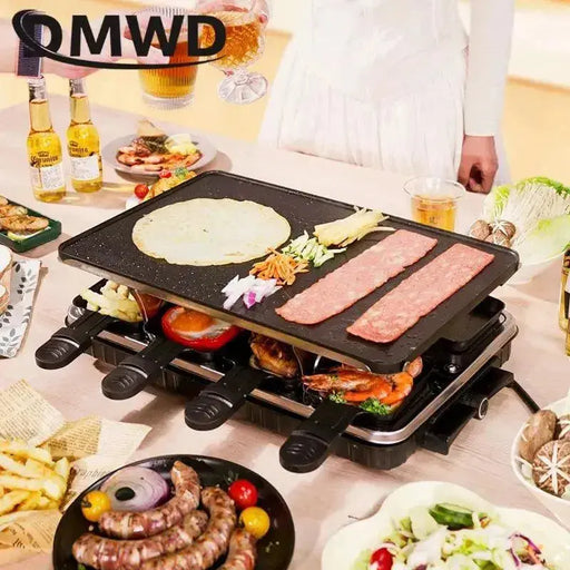 Double layer Korean Smokeless barbecue grill Non-stick Hot plate Double layer Korean Smokeless barbecue grill Non-stick Hot plate -  Other AliExpress Lacatang Shop 