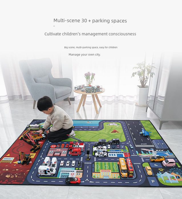 Carway Kids Play Mat Carpet for Home Parking Area