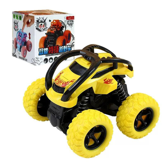 Off-Road Car Toys Rotate Toy Vehicles Inertial Four-wheel Drive Stunt Pull Back Toy Car Off-road Vehicle Children's Toy Car Gift - Lacatang Shop