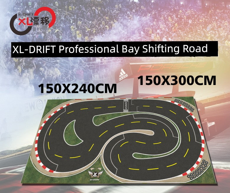 Jingshang Miniature Drift Racing Track Professional Artificial Map