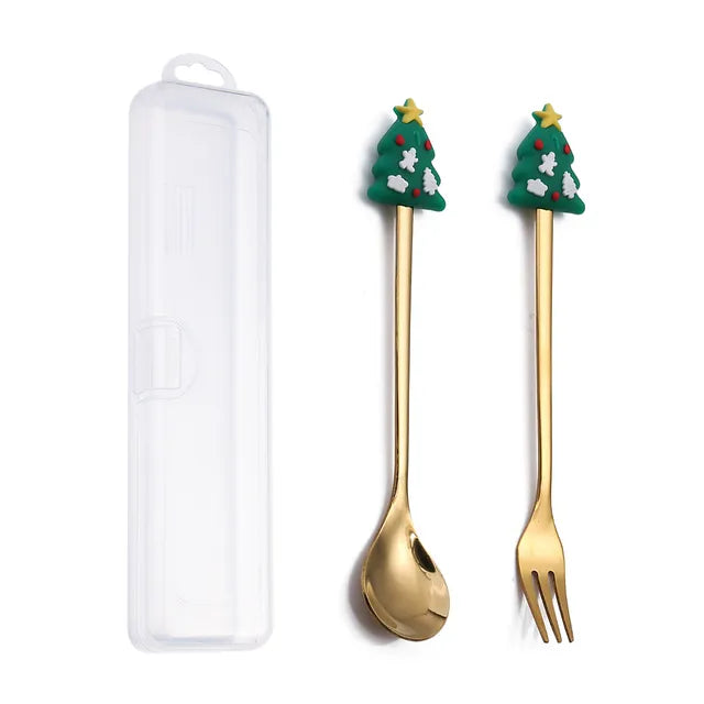 Festive Holiday Dining Cutlery Collection Festive Holiday Dining Cutlery Collection - Lacatang Shop  Lacatang Shop Lacatang Shop 