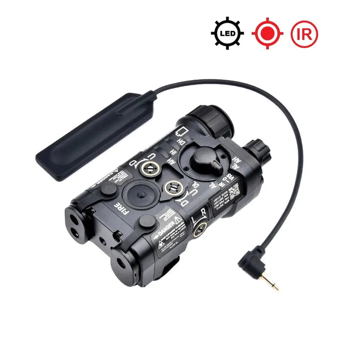 All Metal Tactical NGAL Pointer IR Red Dot Green Blue Sight Strobe LED Light Fit 20MM Rail Hunting Weapon Scout L3-NGAL Laser