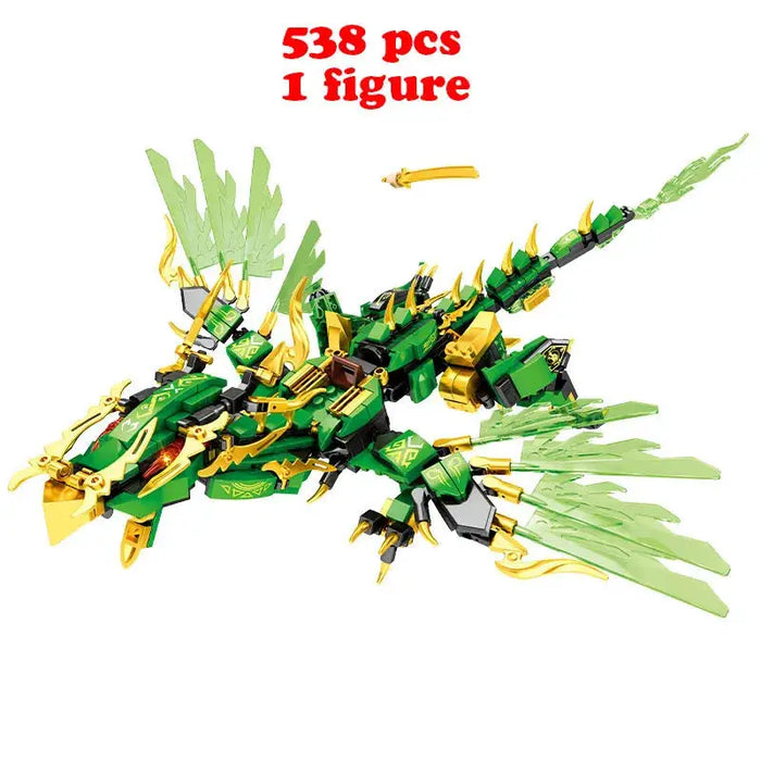 New Phantom Ninja Dragon Ship Model Building Blocks Sodiers Figures Boat Bricks MOC Creative Expert Kids Toys for Boys Children Ninja Dragon Ship Building Blocks - Creative Play Set  Lacatang Shop Lacatang Shop 