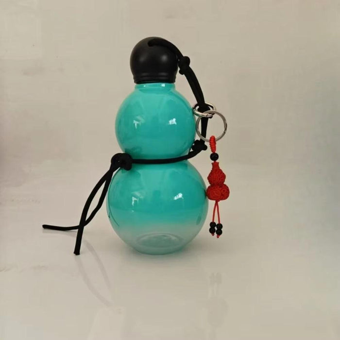 New Chinese Retro-Inspired Gourd Water Bottle 800ML Large Capacity Wine Bottle PC Durable Water Kettle Sports - Lacatang Shop