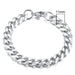 Vnox 3-11mm Chunky Miami Curb Chain Bracelet for Men, Stainless Steel Cuban Link Chain Wristband Classic Punk Heavy Male Jewelry Chunky Curb Chain Bracelet for Men - Stylish and Durable  AliExpress Lacatang Shop 