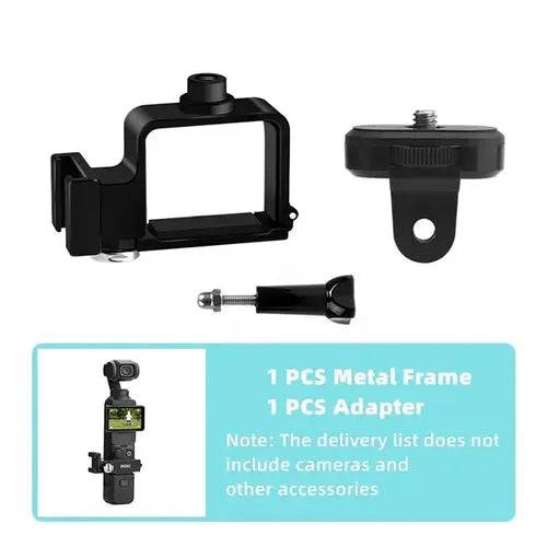 Expansion Adapter Mount Tripod for DJI OSMO Pocket 3,Backpack Clip