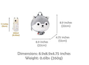 Animal Backpack Leash for Toddlers,Baby Harness Backpack for Kids,Child Backpack Walking Leash,Plush Backpack Harness,Cute Backpack Leash,Toddler Tether Backpack (Dog) - Lacatang Shop