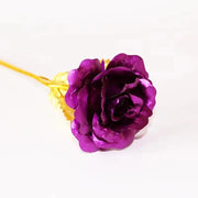 Artificial Flowers 24K Gold Rose with Box New Year Valentine Day Roses - Lacatang Shop