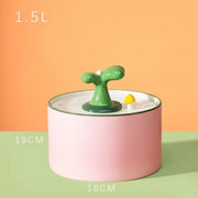 Automatic Ceramic Cat Water Fountain - 1.5L Pet Dispenser - Lacatang Shop