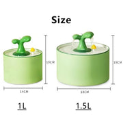 Automatic Ceramic Cat Water Fountain - 1.5L Pet Dispenser - Lacatang Shop