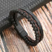 Classic Men's Leather Bracelet New Style Hand-woven Multi-layer Combination Accessory Fashion Man Jewelry Wholesale Dropshipping - Lacatang Shop