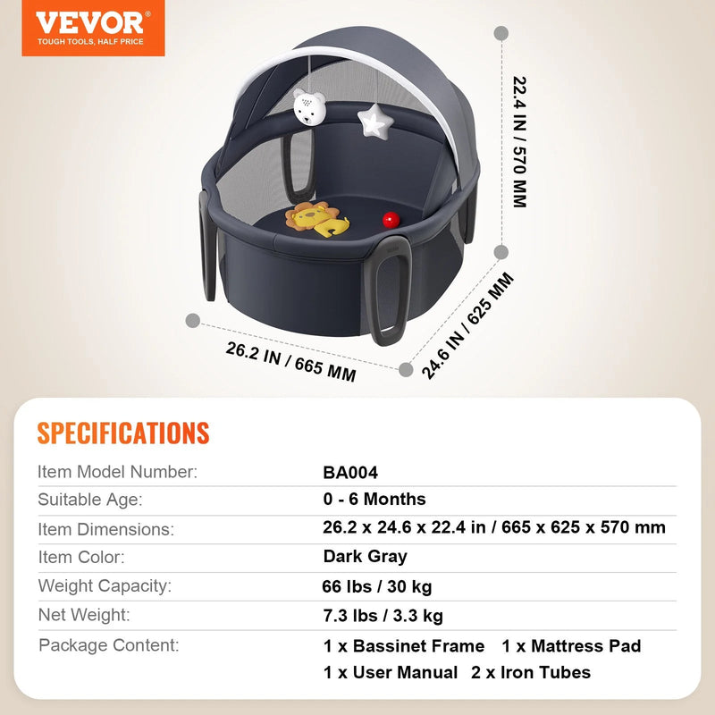 Baby GoDome with Canopy & Toys - Lacatang Shop