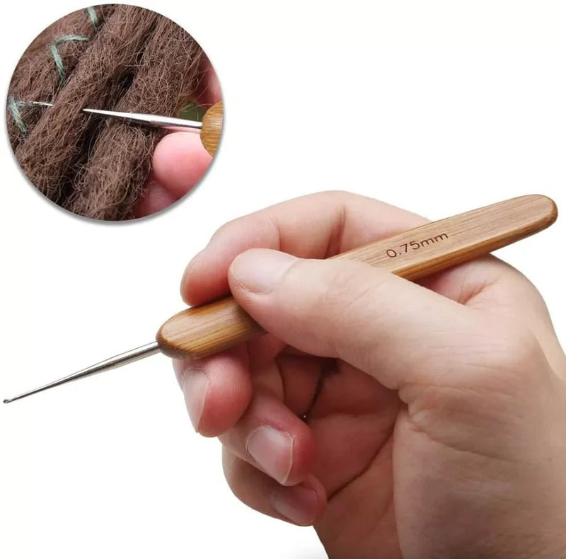 Bamboo Hook Set for Dread & Braiding Bliss - Lacatang Shop