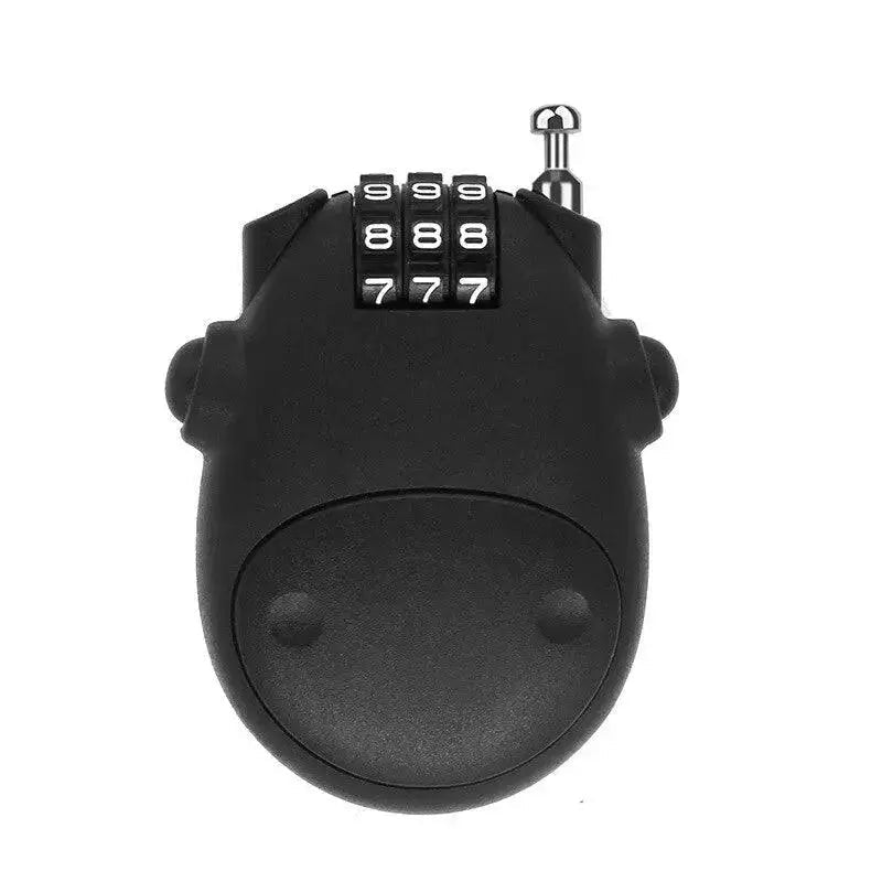 Bicycle Steel Cable Code Lock Suitcase Car Sled Telescopic Wire Rope Lock Bicycle Helmet High - Precision Code Wheel Password Lock - Lacatang Shop