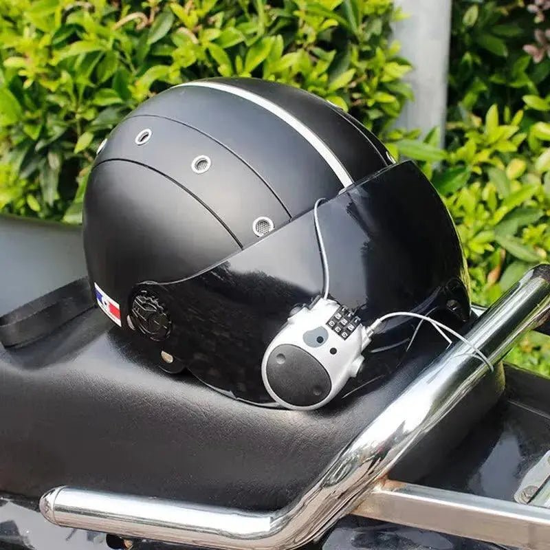 Bicycle Steel Cable Code Lock Suitcase Car Sled Telescopic Wire Rope Lock Bicycle Helmet High - Precision Code Wheel Password Lock - Lacatang Shop