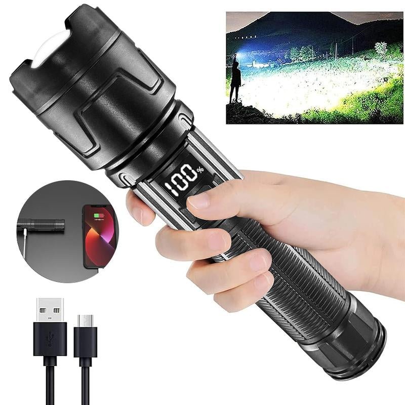 BrightCharge Duo: Power Bank & Flashlight - Lacatang Shop
