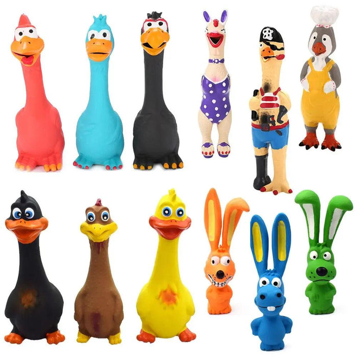 Pets Dog Toys Screaming Chicken Sound Toy Puppy Bite Resistant Chew Toy Interactive Squeaky Dog Toy Puppy Dog Accessories Squeaky Dog Toy - Fun and Durable for Your Pet  AliExpress Lacatang Shop 