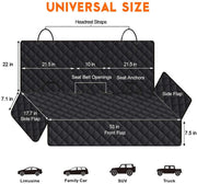 CanineShield Waterproof Car Seat Cover - Black - Lacatang Shop