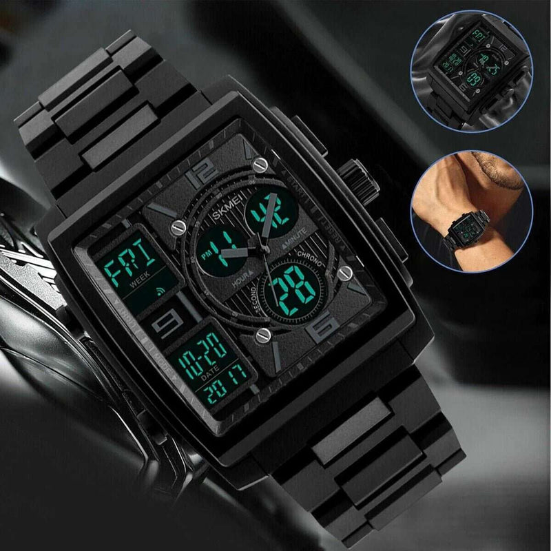 Chronograph Men's Digital Army Military Sport Watch - Lacatang Shop