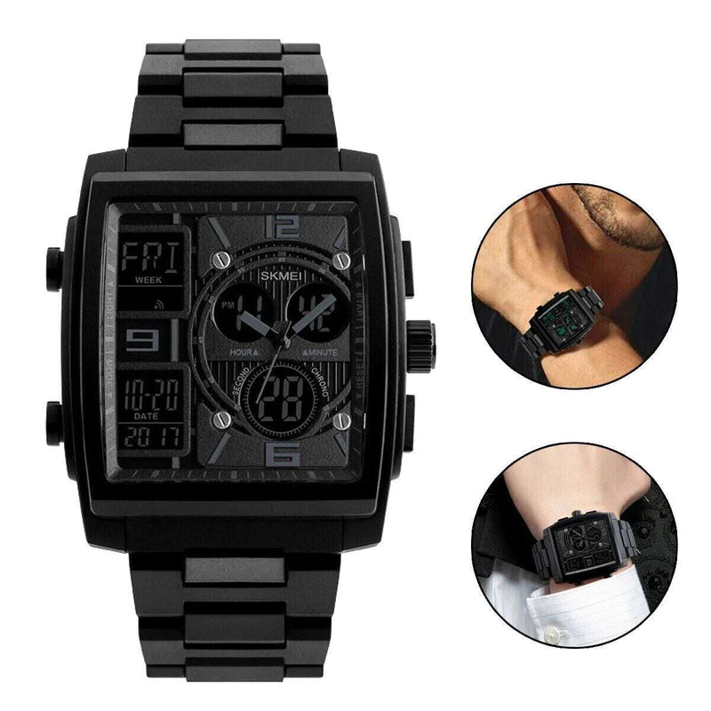 Chronograph Men's Digital Army Military Sport Watch - Lacatang Shop