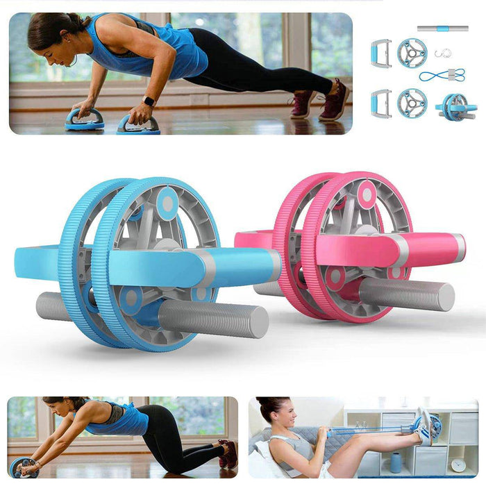 Multifunctional Abdominal Wheel Pull Strap Gym Fitness Training Set 
Introducing the Ultimate Ab Wheel Fitness Set for Comprehensive Gym Training Equipment & Accessories Copper Hecuba Lacatang Shop 