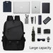 Business MEN'S Large Capacity Computer Backpack, Student Backpack, Simple and Casual Campus Backpack, Backpack - Lacatang Shop