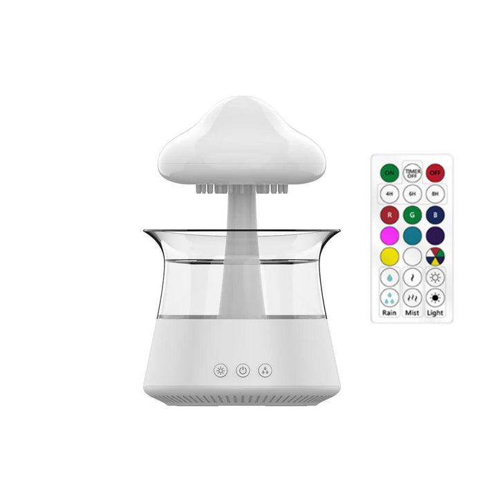 Relax Cloud Rain Diffuser: Ultrasonic Aromatherapy Humidifier with Colorful Lamp 

Transform Your Space with Relax Cloud's Colorful Humidifier for Soothing Aromatherapy   Lacatang Shop Lacatang Shop 