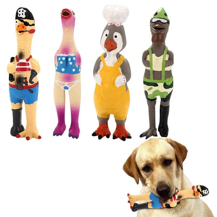 Pets Dog Toys Screaming Chicken Sound Toy Puppy Bite Resistant Chew Toy Interactive Squeaky Dog Toy Puppy Dog Accessories Squeaky Dog Toy - Fun and Durable for Your Pet  AliExpress Lacatang Shop 