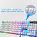 Ninja Dragons White Knight Gaming Keyboard and Mouse Set - Lacatang Shop