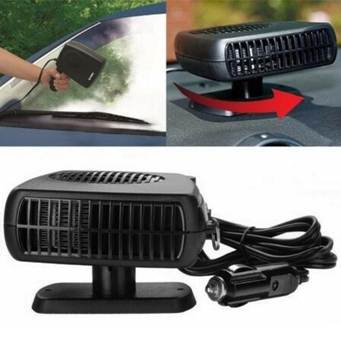 Powerful 200W 2 in 1 Car Heater Windshield Defroster Car Heater Windshield Defroster - 200W Automotive Yellow Pandora Lacatang Shop 