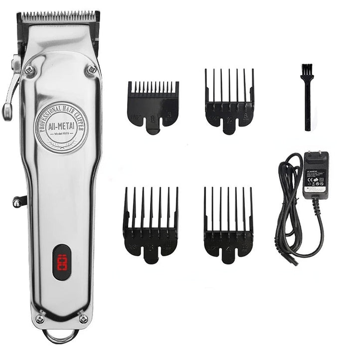 Professional Electric Hair Trimmer All-metal Clipper for Men Barber - Lacatang Shop