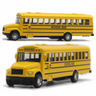 Alloy Inertial School Bus Model Car Model For Gifts Kids Boy Toys - Lacatang Shop