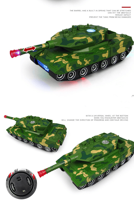 Electric Deformation Combat Tank Toys For Kids - Lacatang Shop