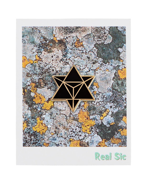 Star Merkaba / Tetrahedron – Enamel Pin - Lacatang Shop