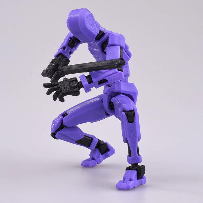 Multi-Jointed Movable Shapeshift Robot 2.0 3D Printed Mannequin Dummy 13 Action Figures Toys Kids Adults Parent-children Games Multi-Jointed Movable Shapeshift Robot 2.0 3D Printed Mannequin Dummy   Lacatang Shop Lacatang Shop 