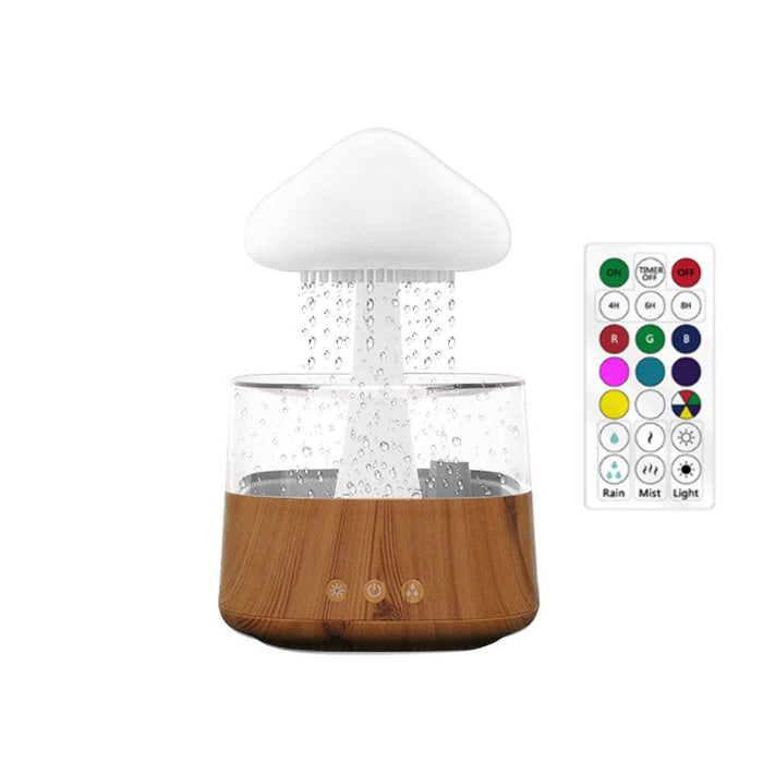 Relax Cloud Rain Diffuser: Ultrasonic Aromatherapy Humidifier with Colorful Lamp 

Transform Your Space with Relax Cloud's Colorful Humidifier for Soothing Aromatherapy   Lacatang Shop Lacatang Shop 