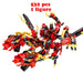 New Phantom Ninja Dragon Ship Model Building Blocks Sodiers Figures Boat Bricks MOC Creative Expert Kids Toys for Boys Children Ninja Dragon Ship Building Blocks - Creative Play Set  Lacatang Shop Lacatang Shop 