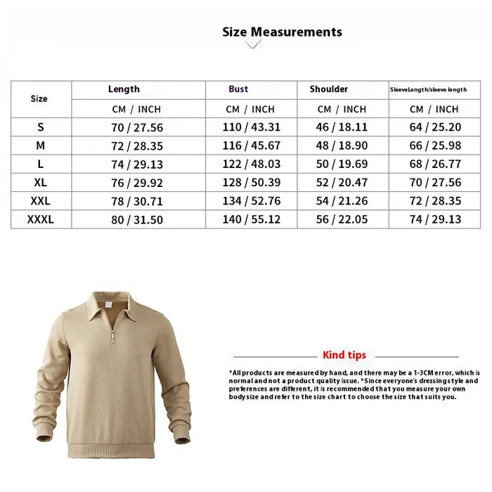 Men's Loose-Fit Zip-Up Pullover Men's Loose-Fit Zip-Up Pullover - Comfortable & Stylish Hoodie  Lacatang Shop Lacatang Shop 