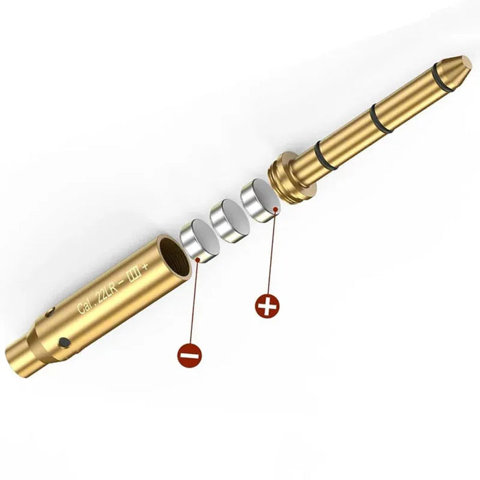 Cal.22 Laser Bore Sight .22LR Laser Boresighter 22 Laser Collimator for Rifle 22LR Laser Pointer ﻿