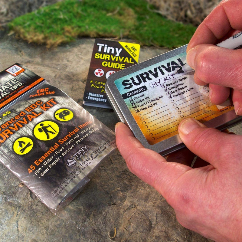 EDC Survival Bundle: Kit, Guide & Tin - Lacatang Shop