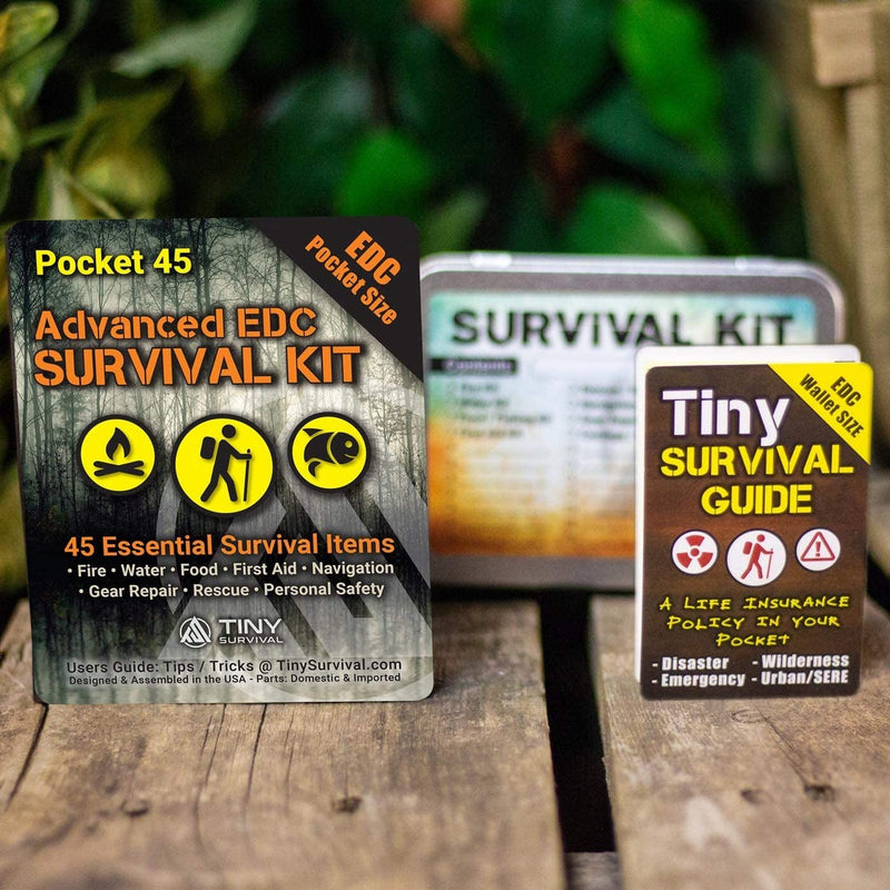 EDC Survival Bundle: Kit, Guide & Tin - Lacatang Shop