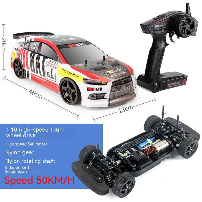 Drift Four-wheel Drive Remote Control Racing Car Wireless Children's Plastic Toys - Lacatang Shop