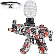 Electric Gel Ball Blaster with 40,000+ Gel Balls and Protective Goggles for Outdoor Adventure